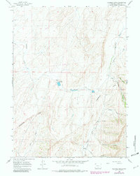Fillmore Ranch 1966 topographic map thumbnail