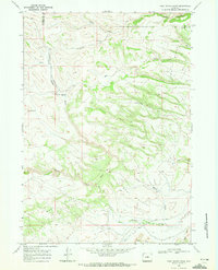 First Water Draw 1968 topographic map thumbnail