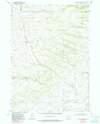 First Water Draw 1968 topographic map thumbnail
