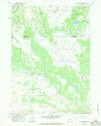Fish Creek Park 1967 topographic map thumbnail