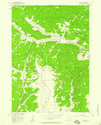 Fish Lake 1956 topographic map thumbnail