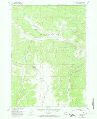 Fish Lake 1956 topographic map thumbnail