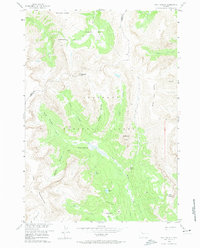 Five Pockets 1956 topographic map thumbnail