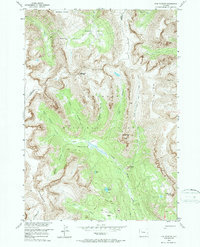 Five Pockets 1956 topographic map preview