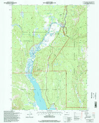 Flagg Ranch 1996 topographic map thumbnail