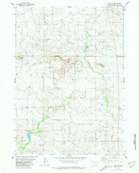 Flat Top 1981 topographic map thumbnail