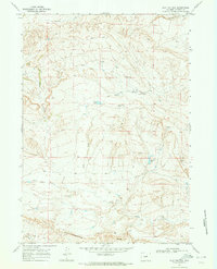 Flat Top Hill 1968 topographic map thumbnail