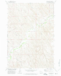 Floate Draw 1972 topographic map thumbnail