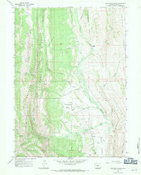 Fontenelle Basin 1967 topographic map thumbnail