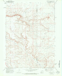 Fontenelle SE 1969 topographic map thumbnail