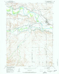 Fort Laramie 1950 topographic map thumbnail