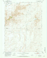 Fort Ridge 1951 topographic map thumbnail