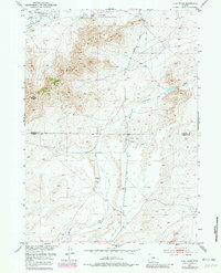 Fort Ridge 1951 topographic map thumbnail