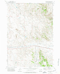 Fortin Draw 1971 topographic map thumbnail
