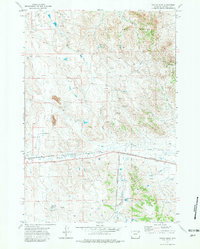 Fortin Draw 1971 topographic map preview