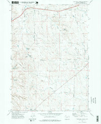 Four Bar J Ranch 1971 topographic map thumbnail