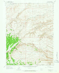 Four J Rim 1963 topographic map thumbnail