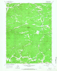 Foxpark 1961 topographic map preview