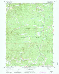 Foxpark 1961 topographic map preview
