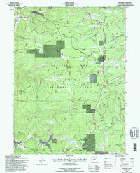 Foxpark 1992 topographic map thumbnail