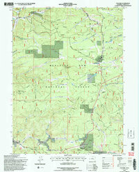 Foxpark 1992 topographic map thumbnail