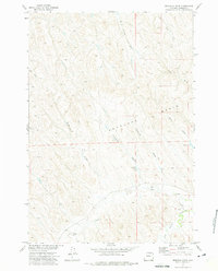 Fredrick Draw 1972 topographic map thumbnail