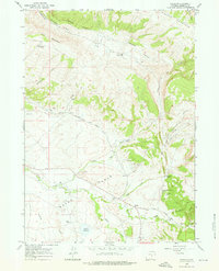 Freeland 1960 topographic map thumbnail