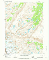 Fremont Peak North 1968 topographic map thumbnail