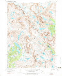 Fremont Peak South 1968 topographic map thumbnail