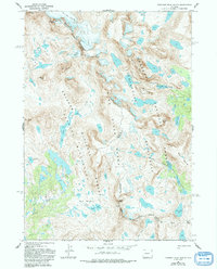 Fremont Peak South 1968 topographic map thumbnail