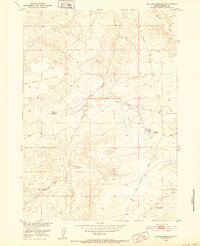 Fuller Reservoir 1951 topographic map thumbnail