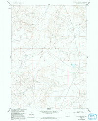 Fuller Reservoir 1960 topographic map thumbnail
