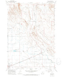 Garland 1966 topographic map thumbnail