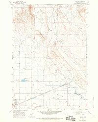 Garland 1966 topographic map thumbnail
