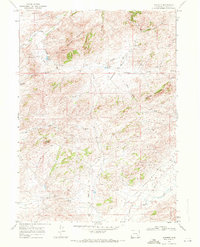 Garrett 1968 topographic map thumbnail