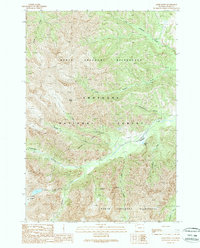 Geers Point 1989 topographic map thumbnail