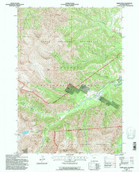 Geers Point 1991 topographic map thumbnail