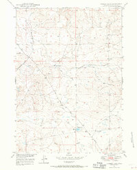Gilbert Lake 1949 topographic map thumbnail