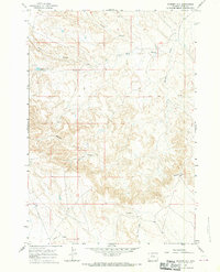 Gilmore Hill 1966 topographic map thumbnail