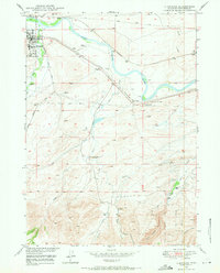 Glenrock 1949 topographic map thumbnail