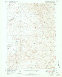 Glenrock NW 1949 topographic map thumbnail