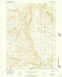 Goat Mountain 1955 topographic map thumbnail