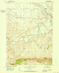 Goose Egg 1950 topographic map thumbnail