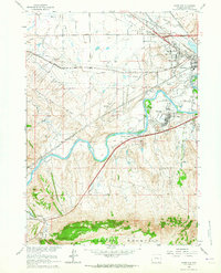 Goose Egg 1961 topographic map thumbnail