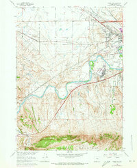Goose Egg 1961 topographic map thumbnail