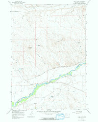 Gould Butte 1966 topographic map thumbnail