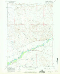 Gould Butte 1966 topographic map thumbnail