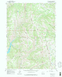Graham Peak 1967 topographic map thumbnail