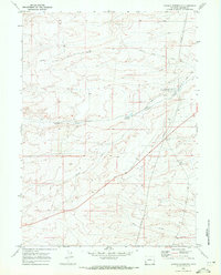 Graham Reservoir 1969 topographic map thumbnail