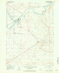 Granger 1961 topographic map thumbnail